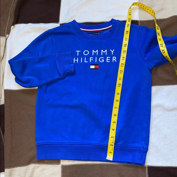 Tommy Hilfiger Kids Blue Crewneck Sweatshirt - Picture 15 of 15